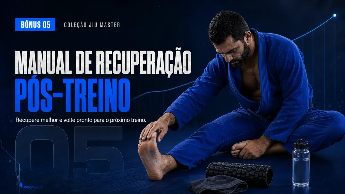 Capa do bônus MANUAL DE RECUPERAÇÃO PÓS-TREINO
