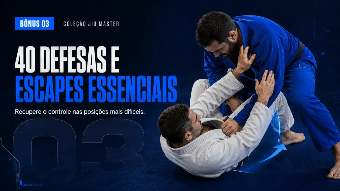 Capa do bônus 40 DEFESAS E ESCAPES ESSENCIAIS
